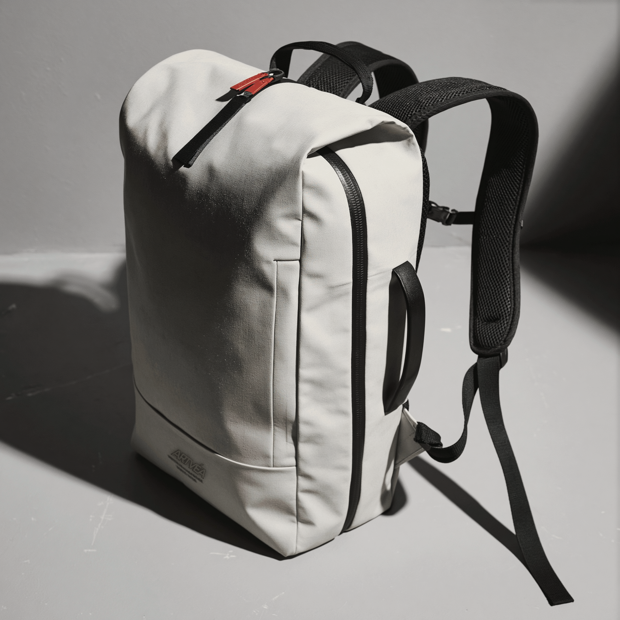 Technischer Rucksack von Studio ARTVÉA als hochwertiges Accessoire für Travel, Teamwear und Brand Experience.