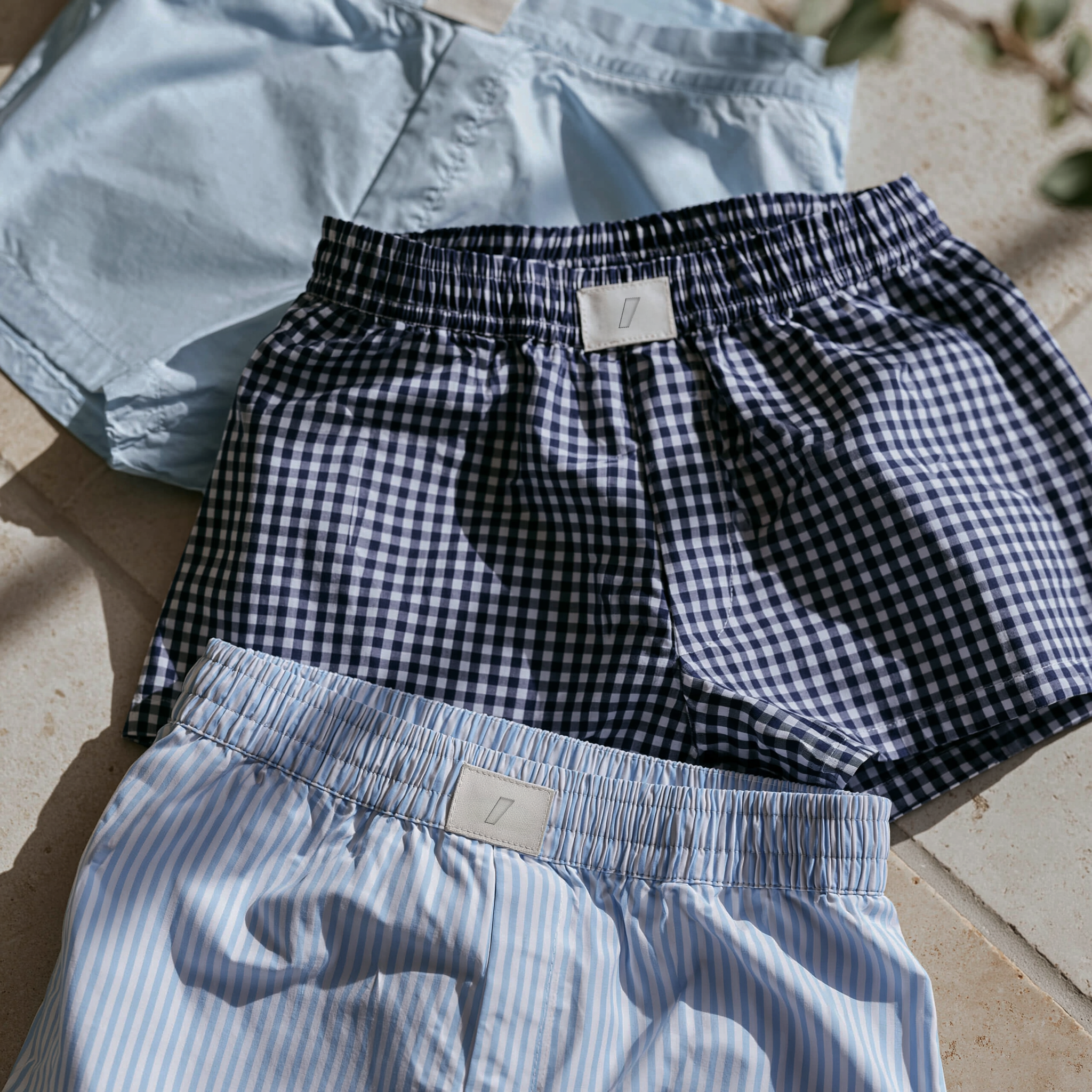 Boxer Shorts von Studio ARTVÉA als hochwertiges Underwear Produkt mit Streifen, Karos und feiner Verarbeitung.