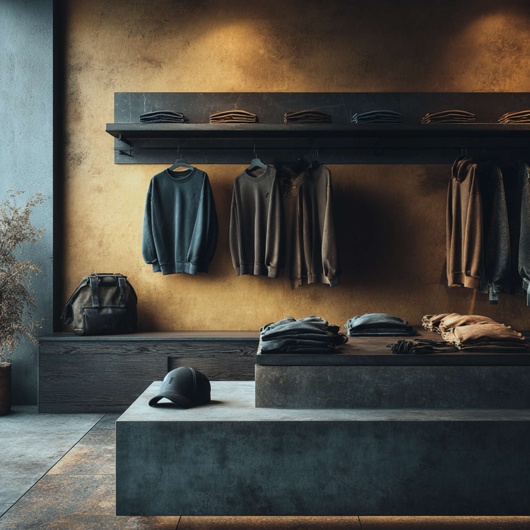 Studio ARTVÉA Retail & Lifestyle mit kuratierter Brand Apparel Präsentation in einem hochwertigen Concept Store für Premium-Marken, Shops und Lifestyle-Konzepte.