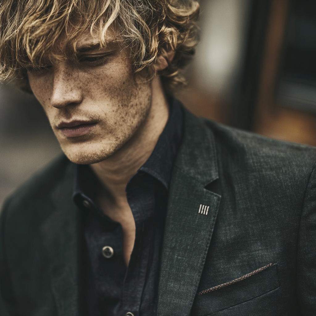 Modernes Herren-Sakko von Studio ARTVÉA als hochwertiges Tailoring für professionelle Corporate Fashion Auftritte.