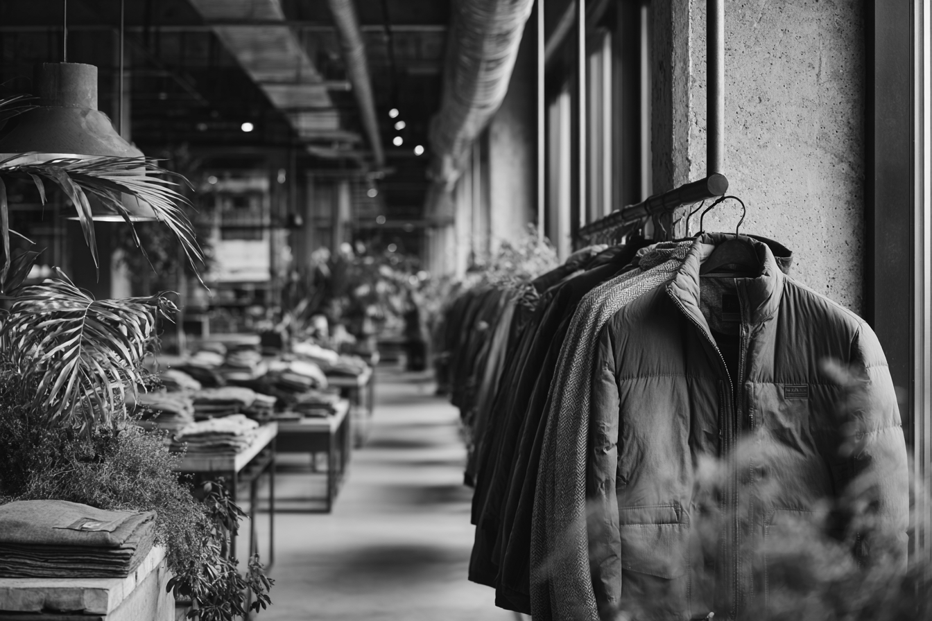 Moderne Retail-Fläche mit arrangierter Corporate Fashion im POS-Kontext – strategische Beratung von Studio ARTVÉA