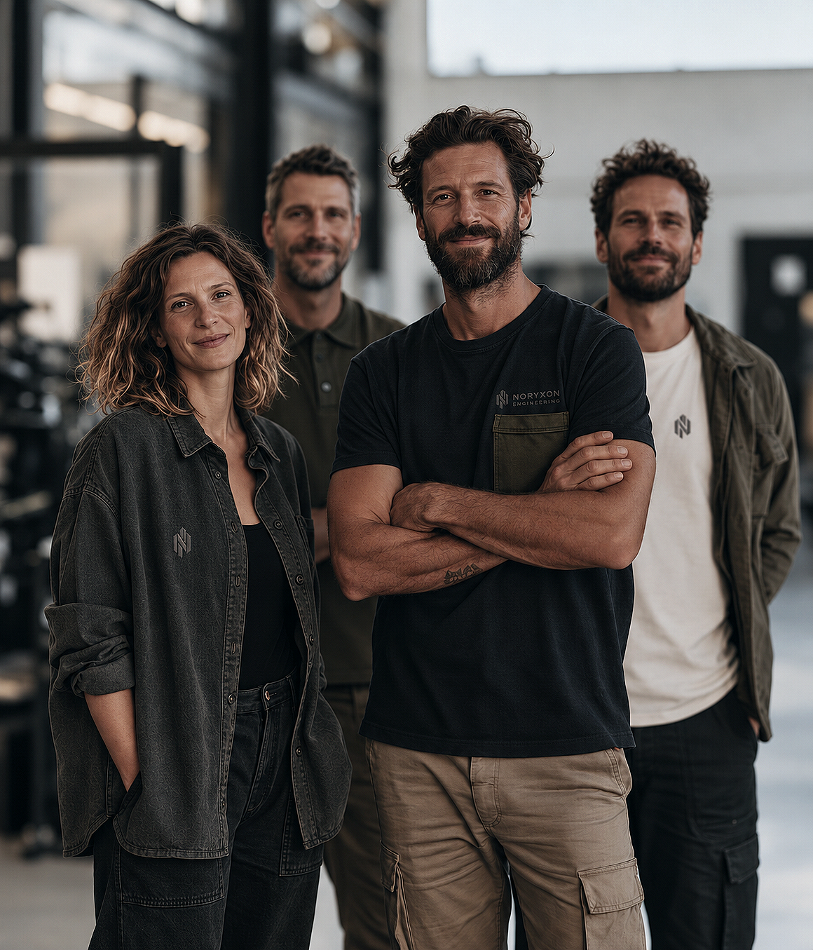 Individuelle Corporate Fashion und Mitarbeiterbekleidung für ein modernes Unternehmensteam