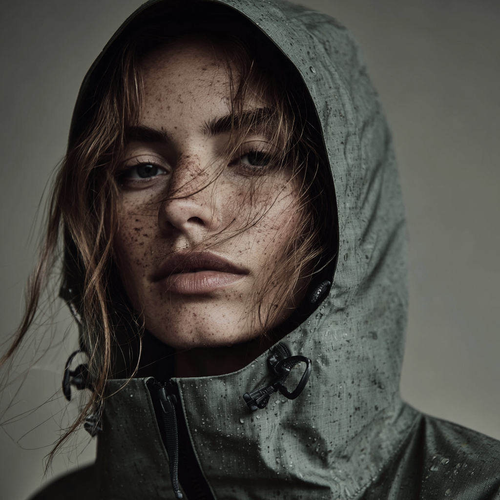Funktionale Rain Jacket von Studio ARTVÉA als moderne Outerwear mit technischer Materialität und hochwertiger Verarbeitung.
