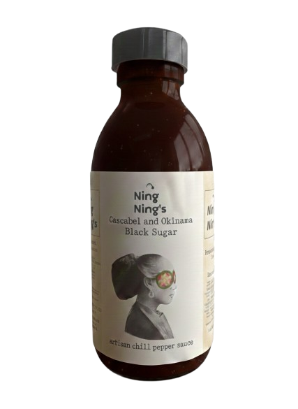 Cascabel Chilli and Okinawa Black Sugar Pepper Sauce