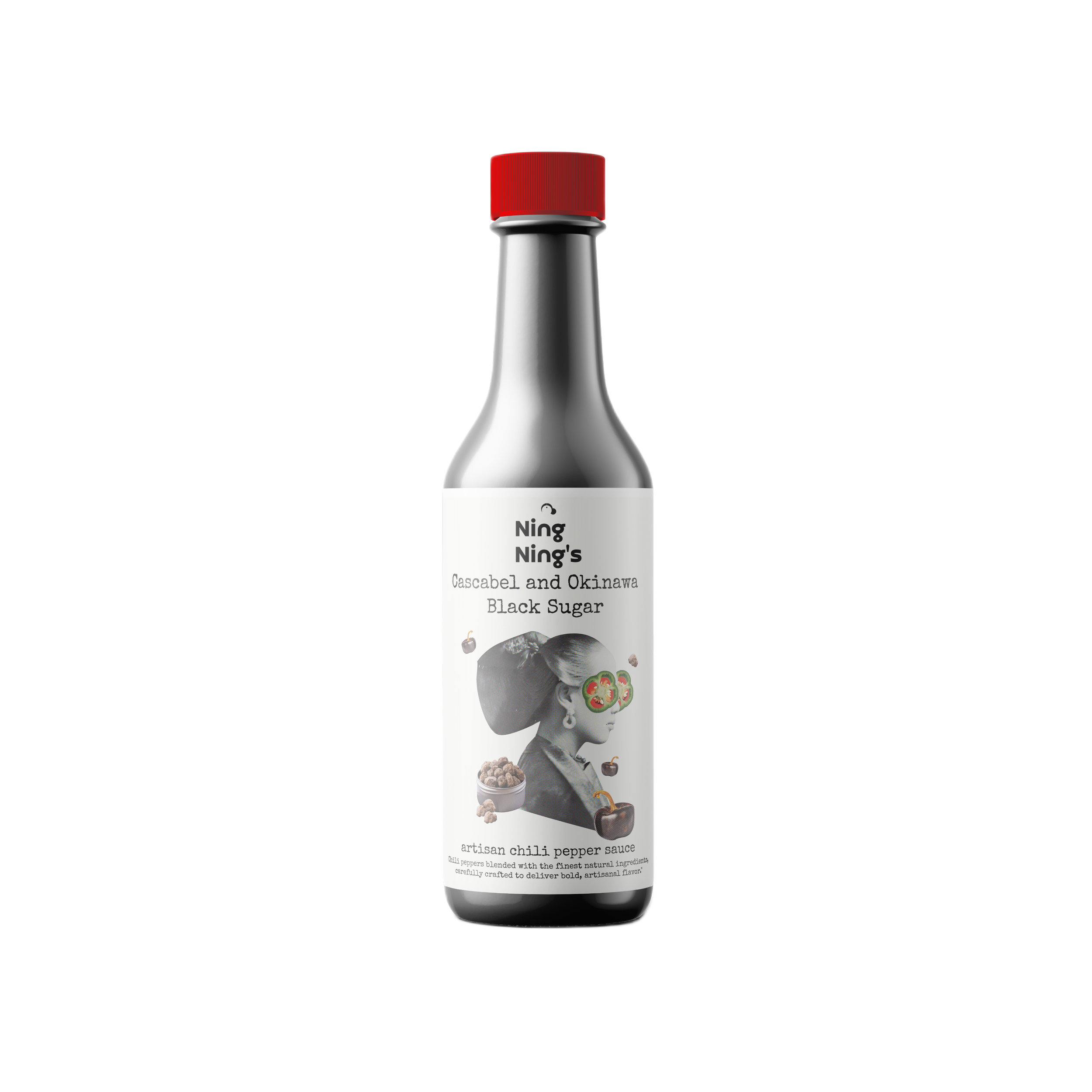 Cascabel Chilli and Okinawa Black Sugar Pepper Sauce