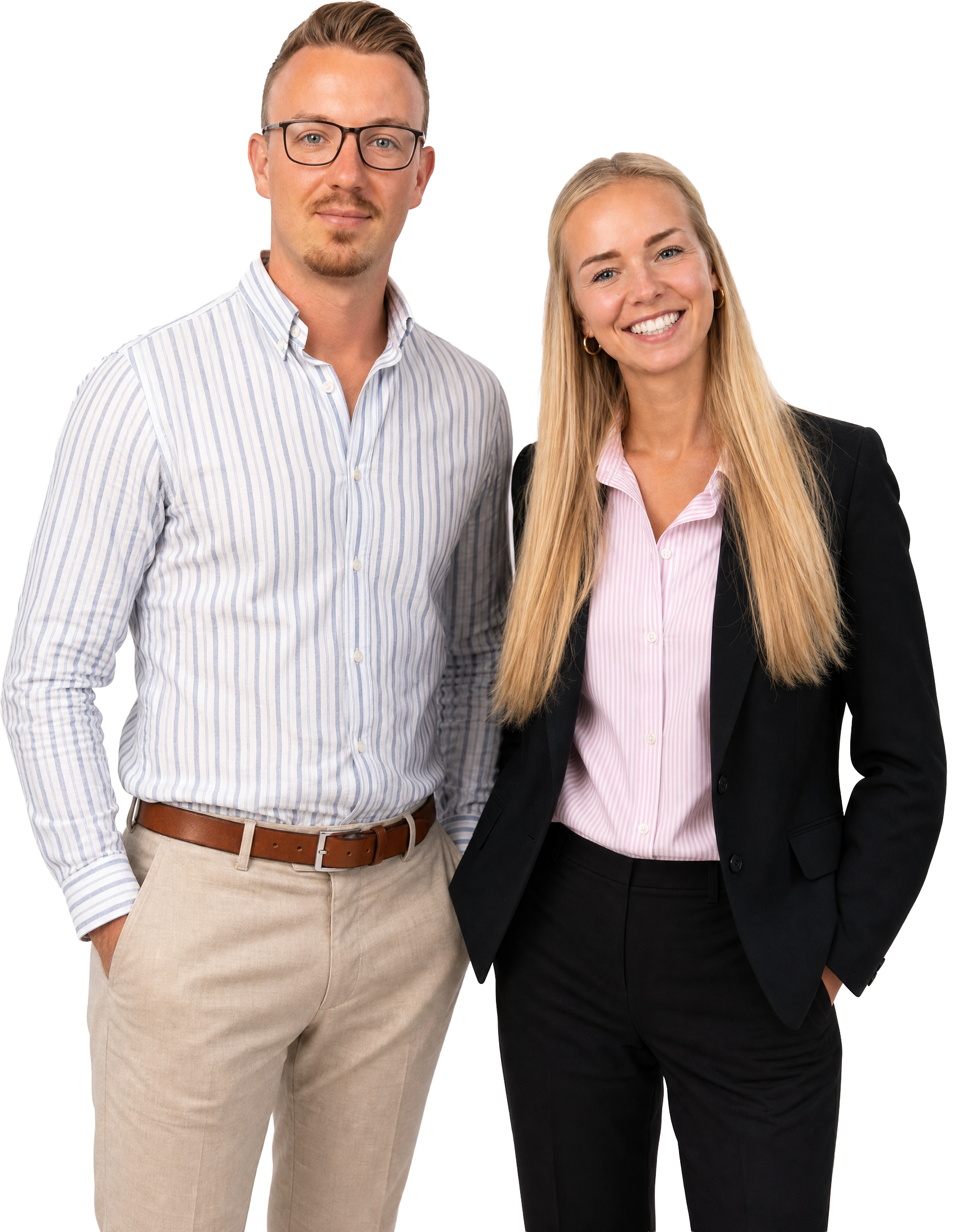 Alin und Jan Nienstädt, das Gründer-Duo von Toucando Mediendesign aus Langwedel bei Bremen
