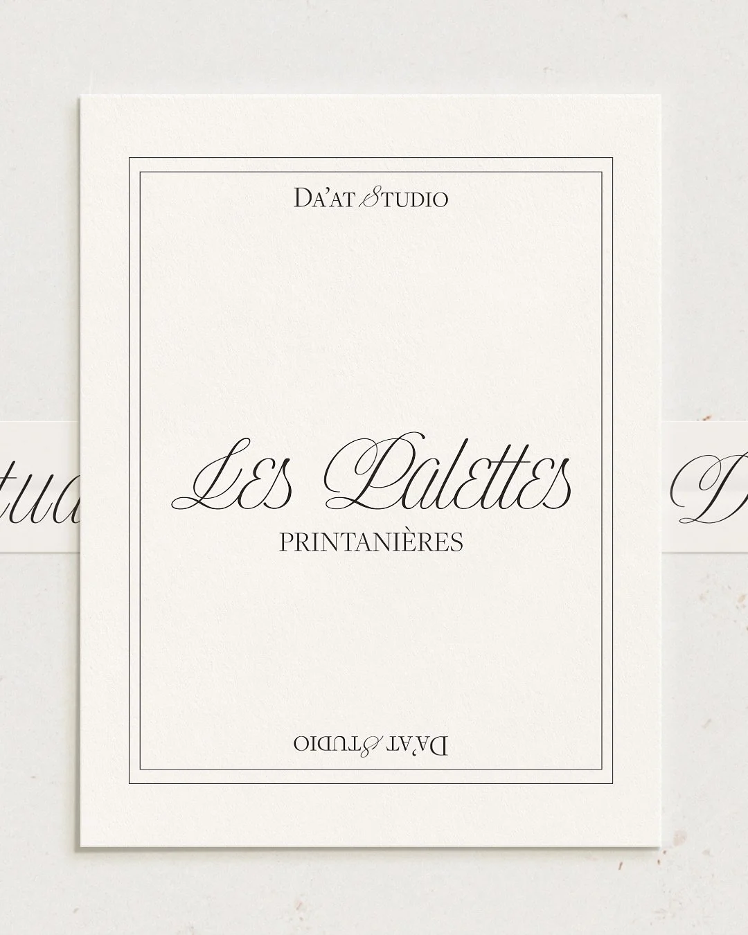 Les couleurs ne se choisissent pas par hasard. Elles racontent l&rsquo;&acirc;me de votre marque.

Chez Da&rsquo;at Studio, chaque palette est pens&eacute;e pour incarner une personnalit&eacute; unique :

- Audace et caract&egrave;re &ndash; pour les