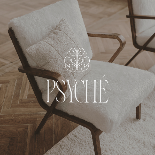 logo thérapeute psychologue identité visuelle premium graphiste bordeaux da'at studio