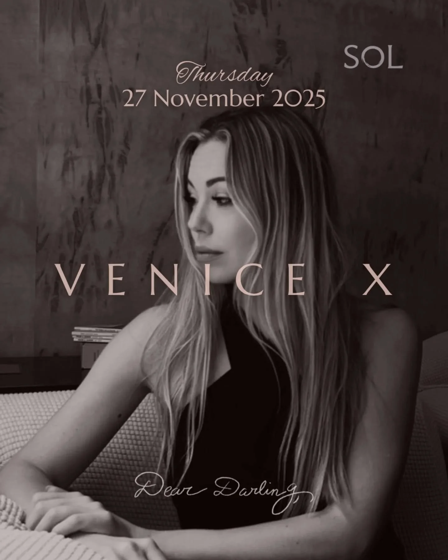 @venicexmusic is back for another SOL event, this time at Dear Darling on Thurs 27 Nov 🌙
🔗 RSVP in bio

#SOL #SOLEventsUK #SOLAfterDark #DearDarlingMayfair #MayfairNights #LondonNightlife #LondonAfterDark #HouseMusicLondon #MelodicHouse #TechHouseU