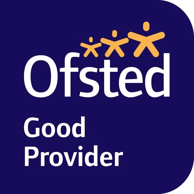 Ofsted logo with three stylized figures above the text, and the words 'Good Provider' below.
