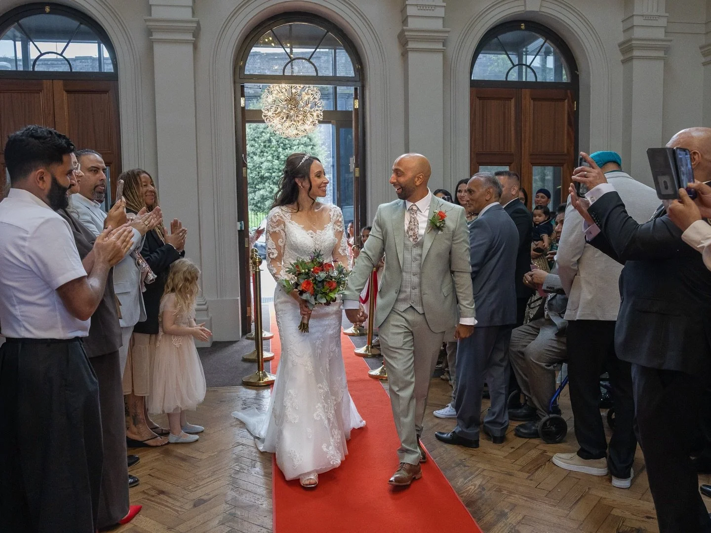 Jemma and Ajay receiving a warm welcome.

Natural wedding photography across Hertfordshire, London &amp; the South-East 📸

#ukweddingphotographer
#documentaryweddingphotographer
#weddingphotographyuk
#HertfordshireWeddings
#LondonWeddingPhotograph