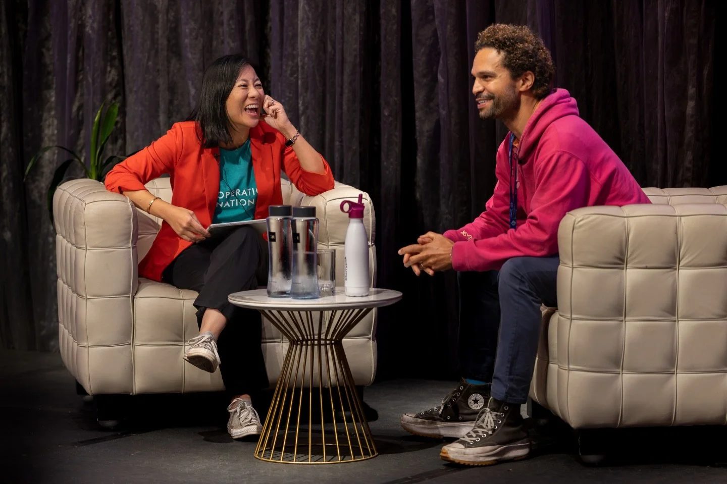 Q&amp;A session at the Operations Nation conference between @chartouche &amp; @scaleupdad, addressing a packed auditorium of operations leaders.

Corporate event &amp; conference photography across London &amp; the UK 📷

#CorporateEventPhotography