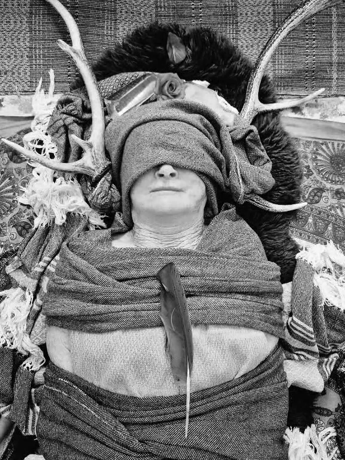 For a mother returning to herself, 

In any stage of life this ceremony may call to your bones as the Ripple of becoming and being mother never leaves 

In the quiet,
where the world finally softens,
you are gathered&mdash;
piece by wandering piece&m