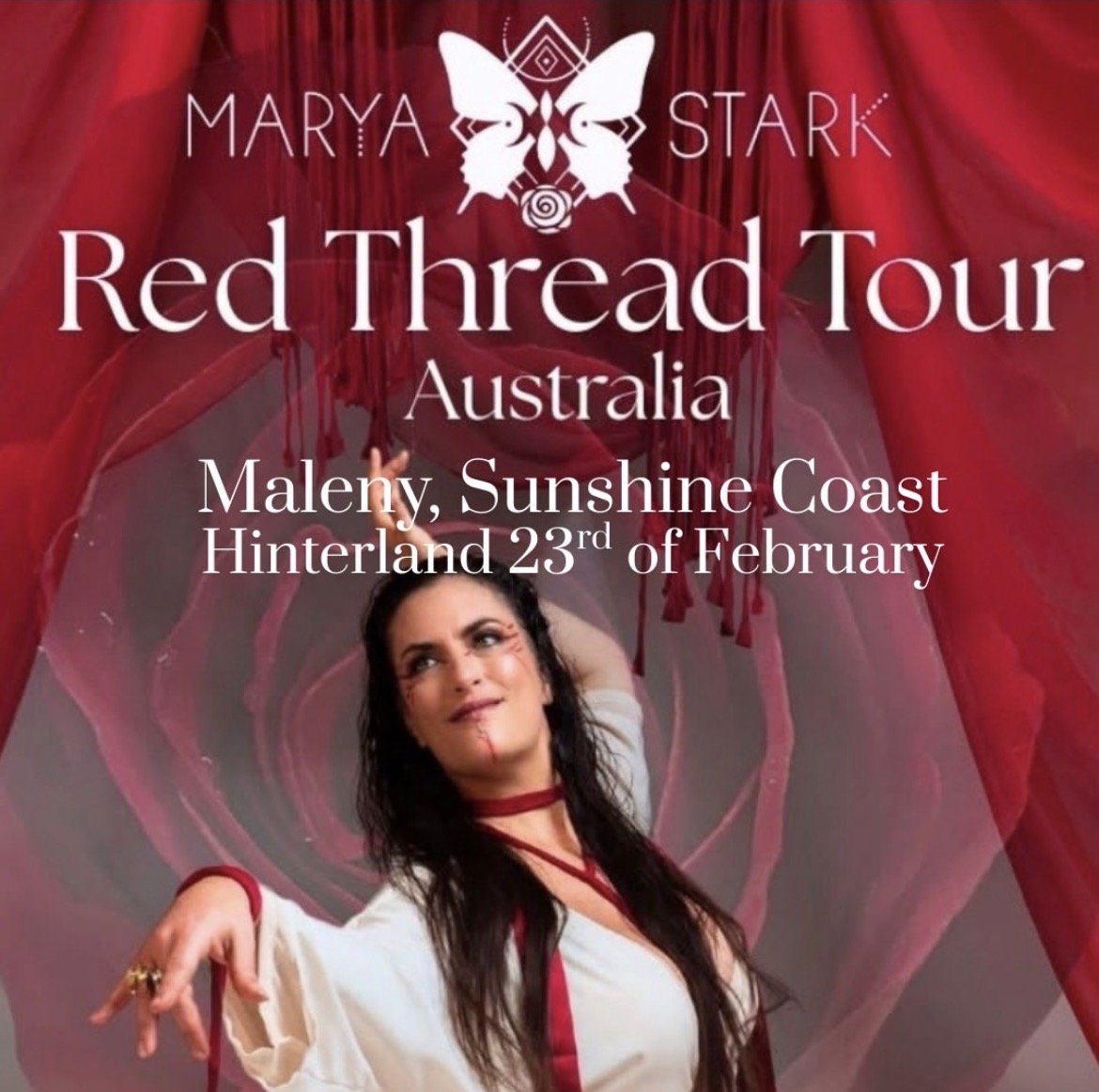 Marya Stark ~ Red thread tour coming to Maleny