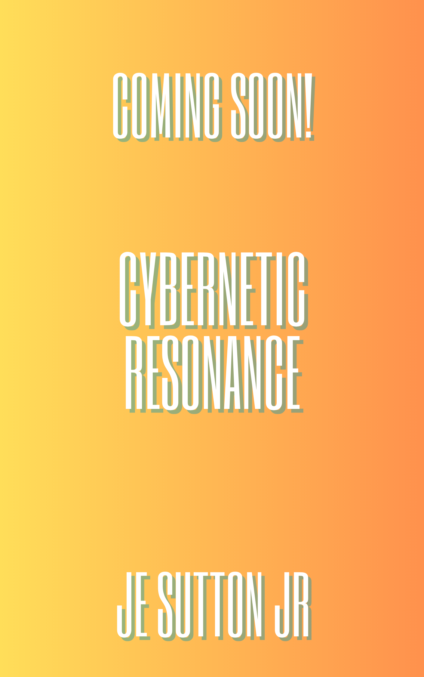Cybernetic Resonance: Book 2 in the Alan Harrison and Layla series releases in April.