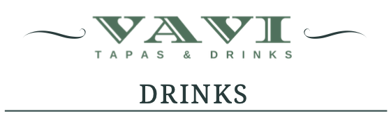 Logo for Vavi Tapas & Drinks with the word 'DRINKS' underneath.