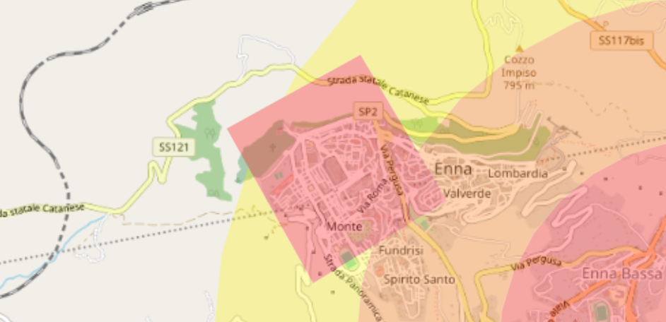 rilievo AEREO CON DRONE E ISPEZIONI PROFESSIONALI  A ENNA