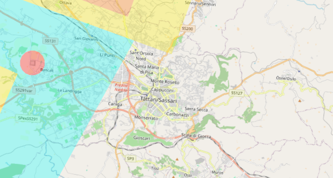 Area di Volo Sassari – Normative, Limitazioni e Permessi rilievi e ispezioni industriali