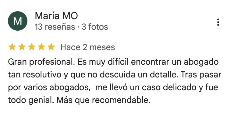 reseña buena abogado despidos