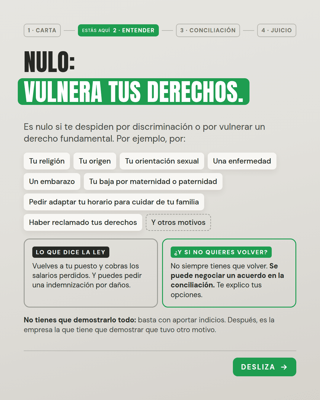 despido nulo que es