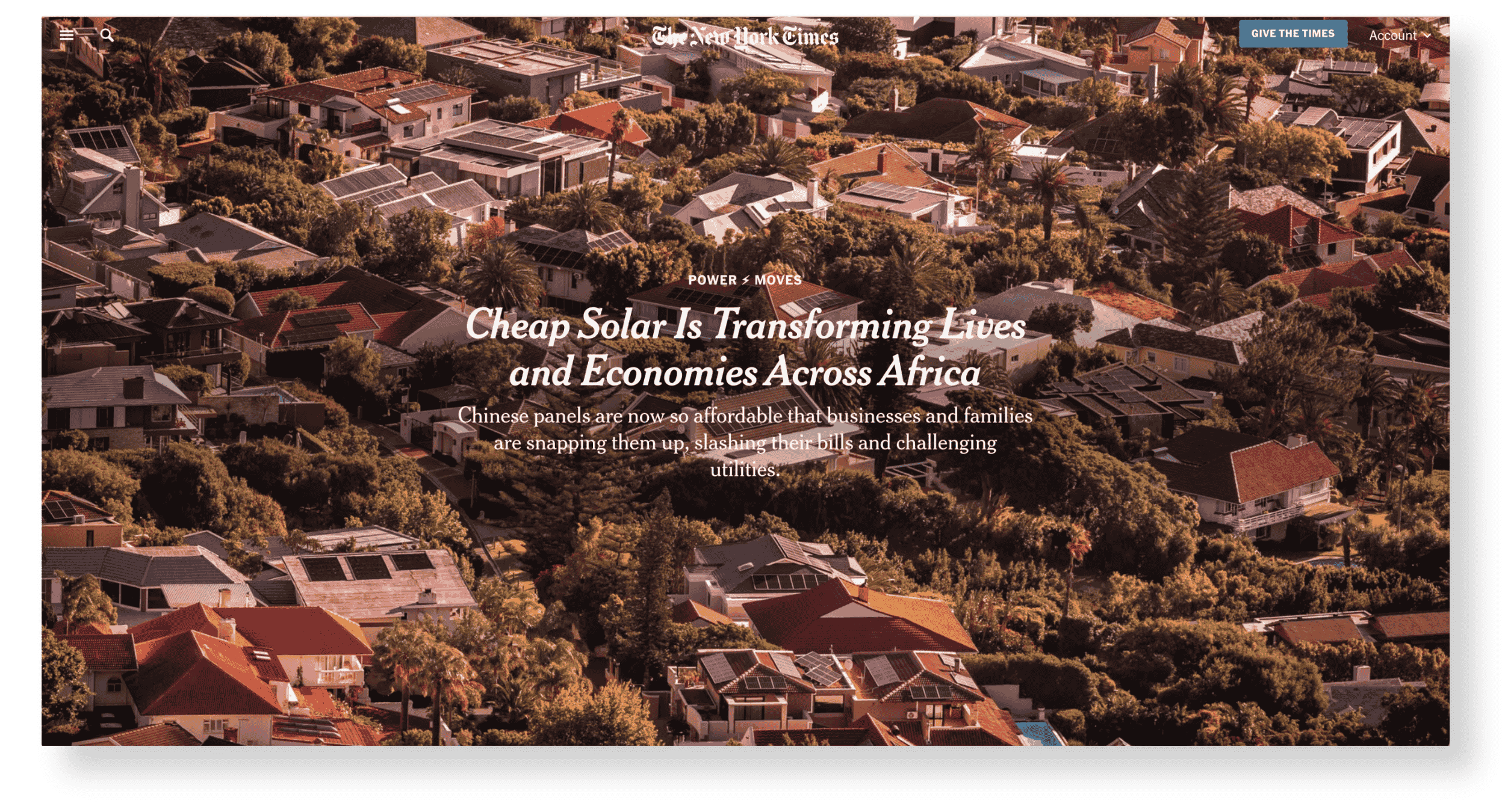 Cheap Solar Is Transforming Lives and Economies Across Africa