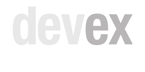 Logo of Devex with the slogan 'Do Good. Do It Well.'