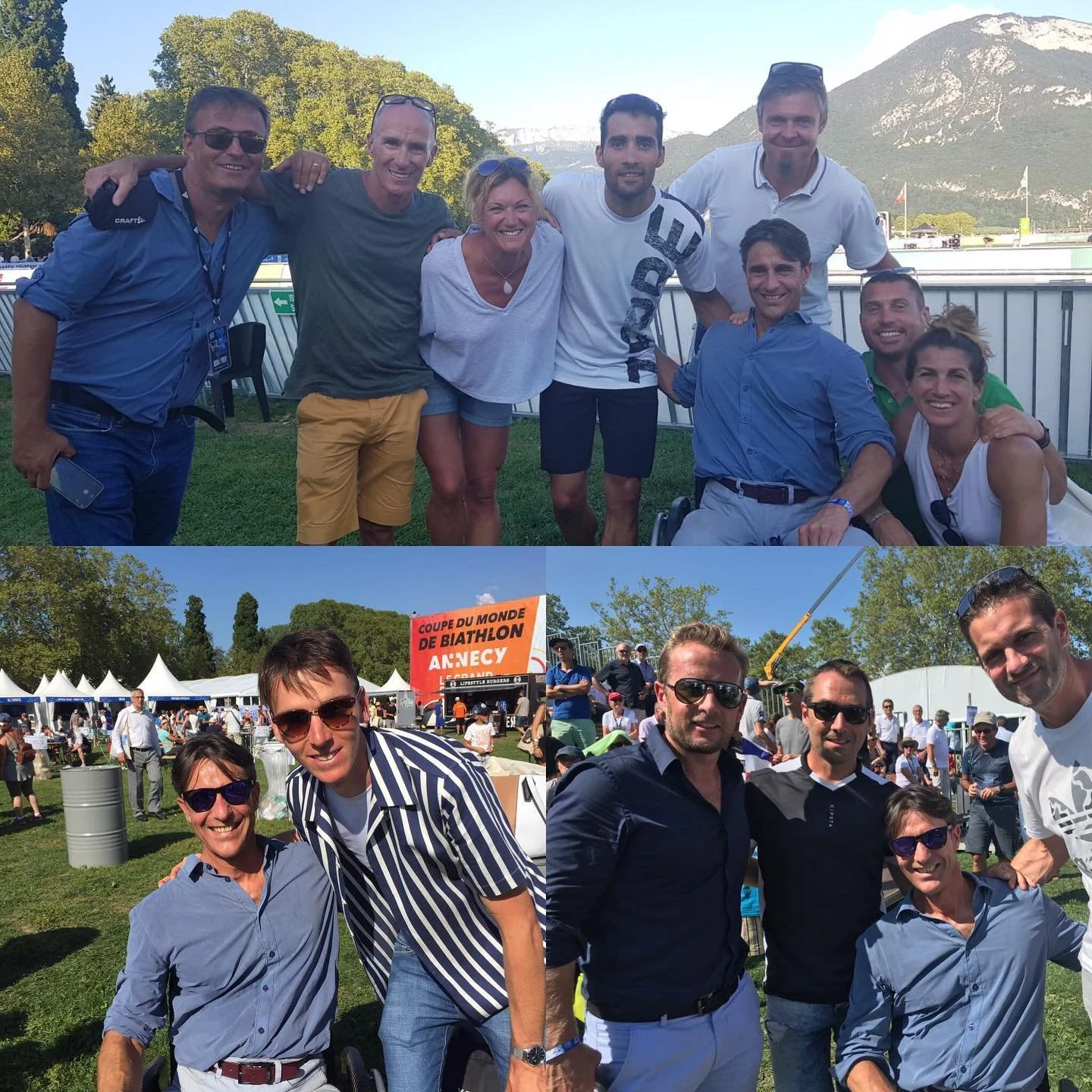 Belle journ&eacute;e samedi &agrave; #Annecy pour le @martinfourcade Nordic Festival 
Des comp&eacute;titions  passionnantes et le plaisir d&rsquo;&eacute;changer avec des sportifs de tous horizons 👍👍👍👍
.
.
.
@coolracing @fusalp @jeanlainautomobi