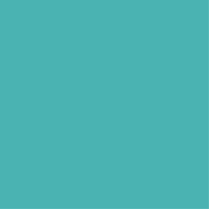 A solid teal background with no objects or distinct features.