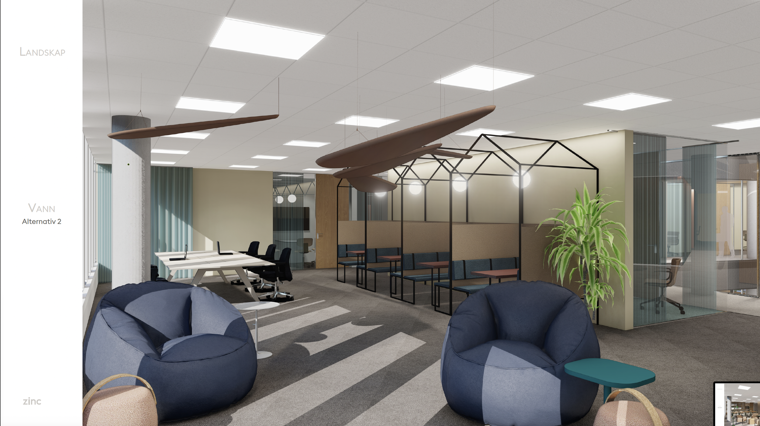 Water Office Landscape