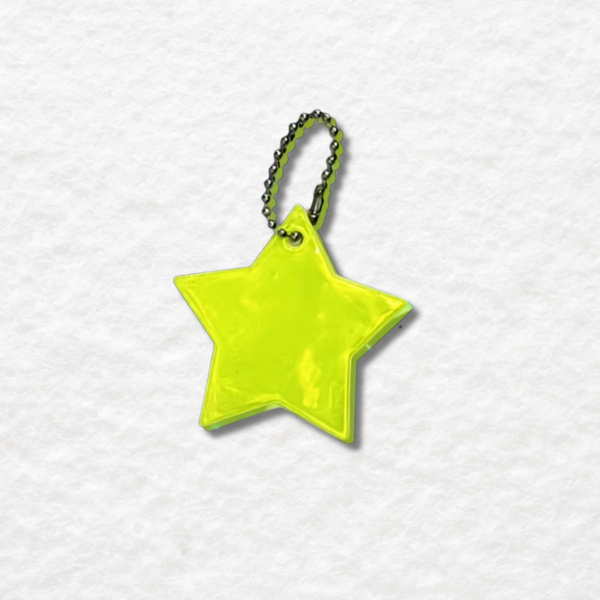 Star Reflector Bag Charm