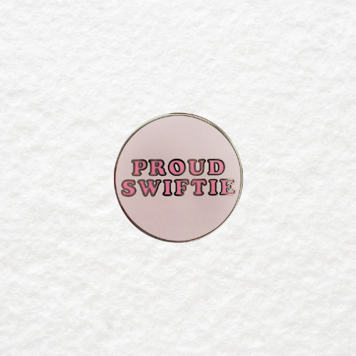 Proud Swiftie enamel pin
