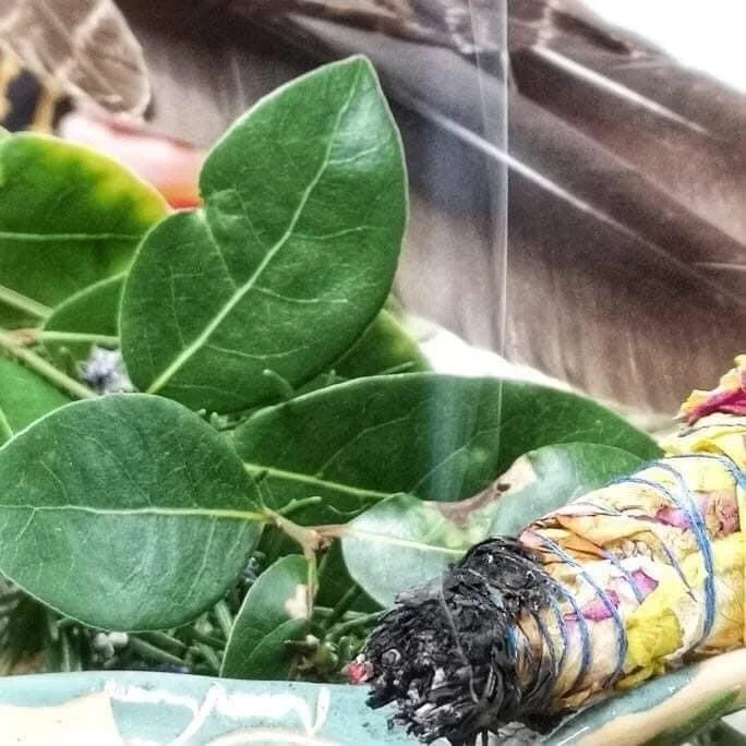 Stick workshop - fresh herbs - The Eleventh House.JPG