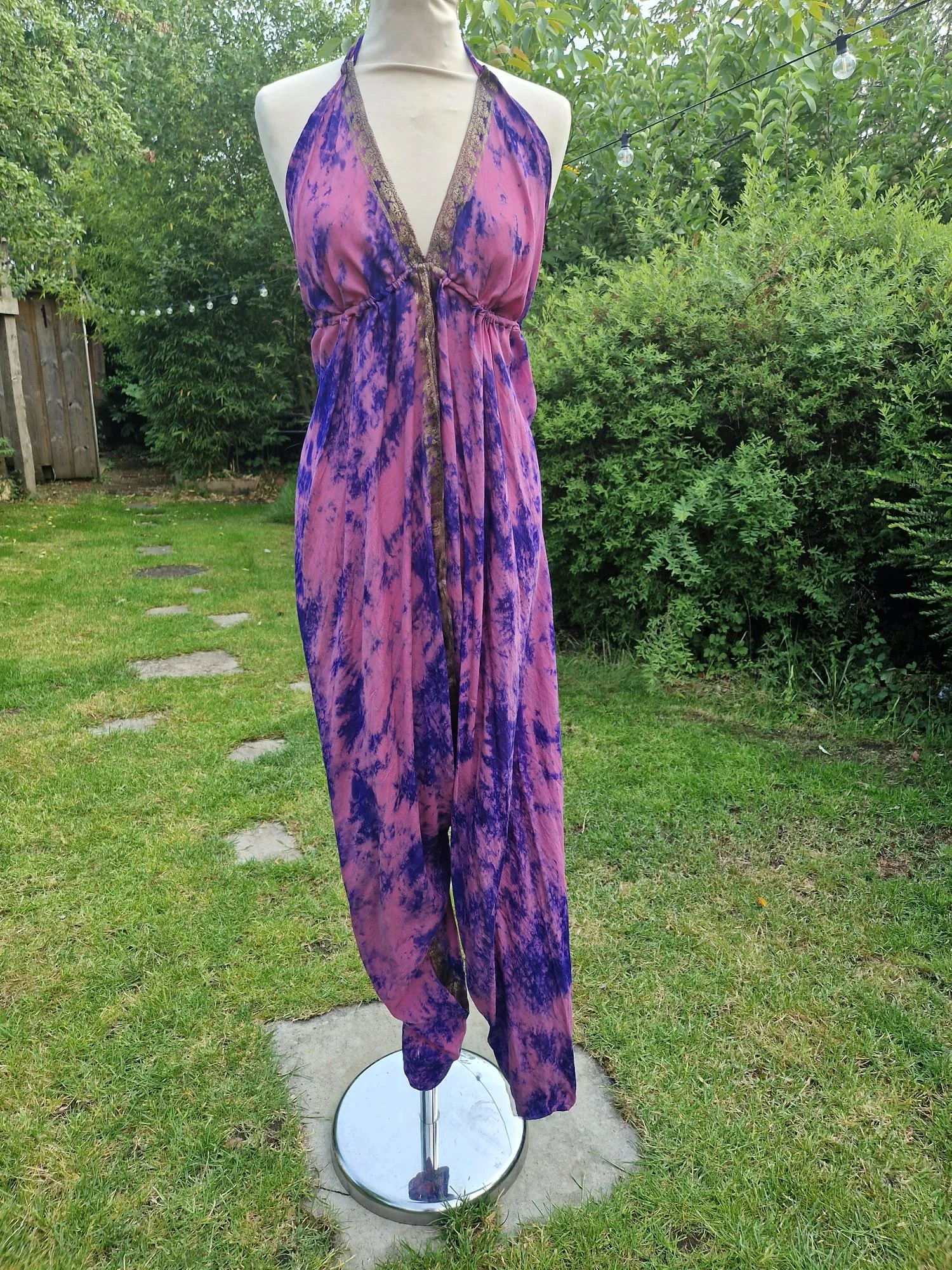 Gaia Recycled Silk Jumpsuit