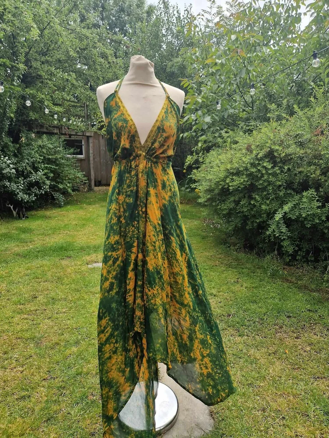 Athena Recycled Silk Dress