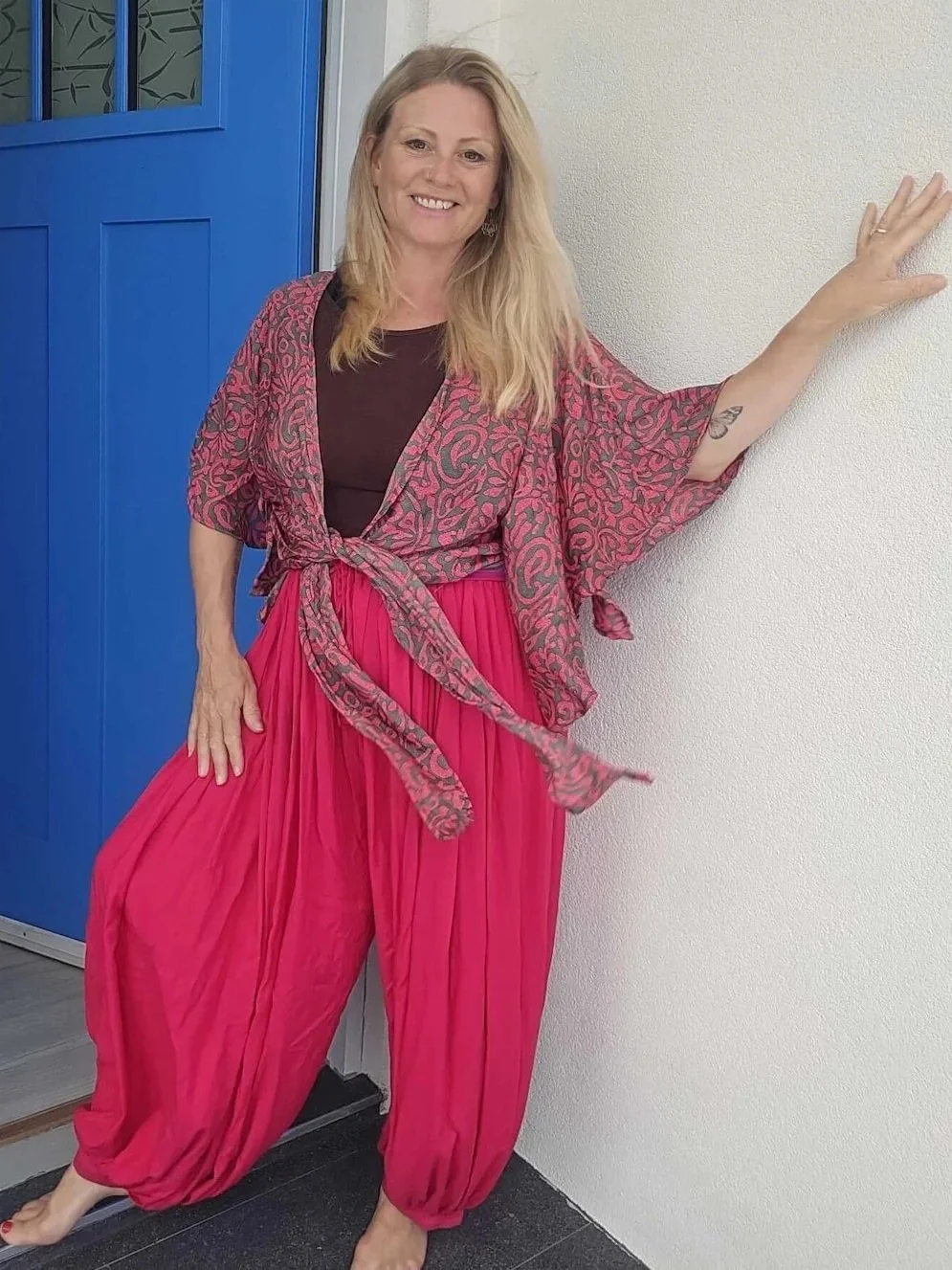 Celestial Angel Recycled Silk Top