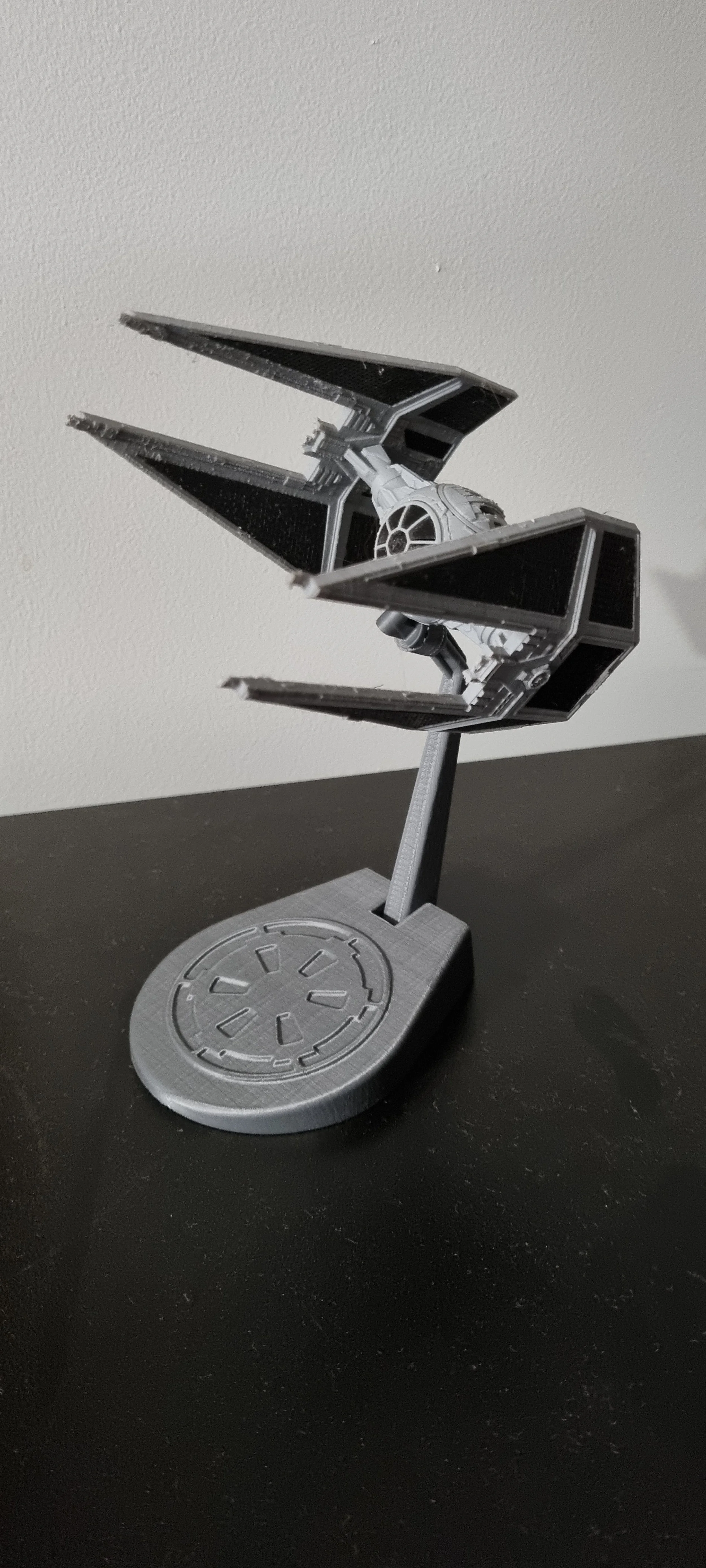 1:72 tie interceptor buy the stand and the model kit is free
