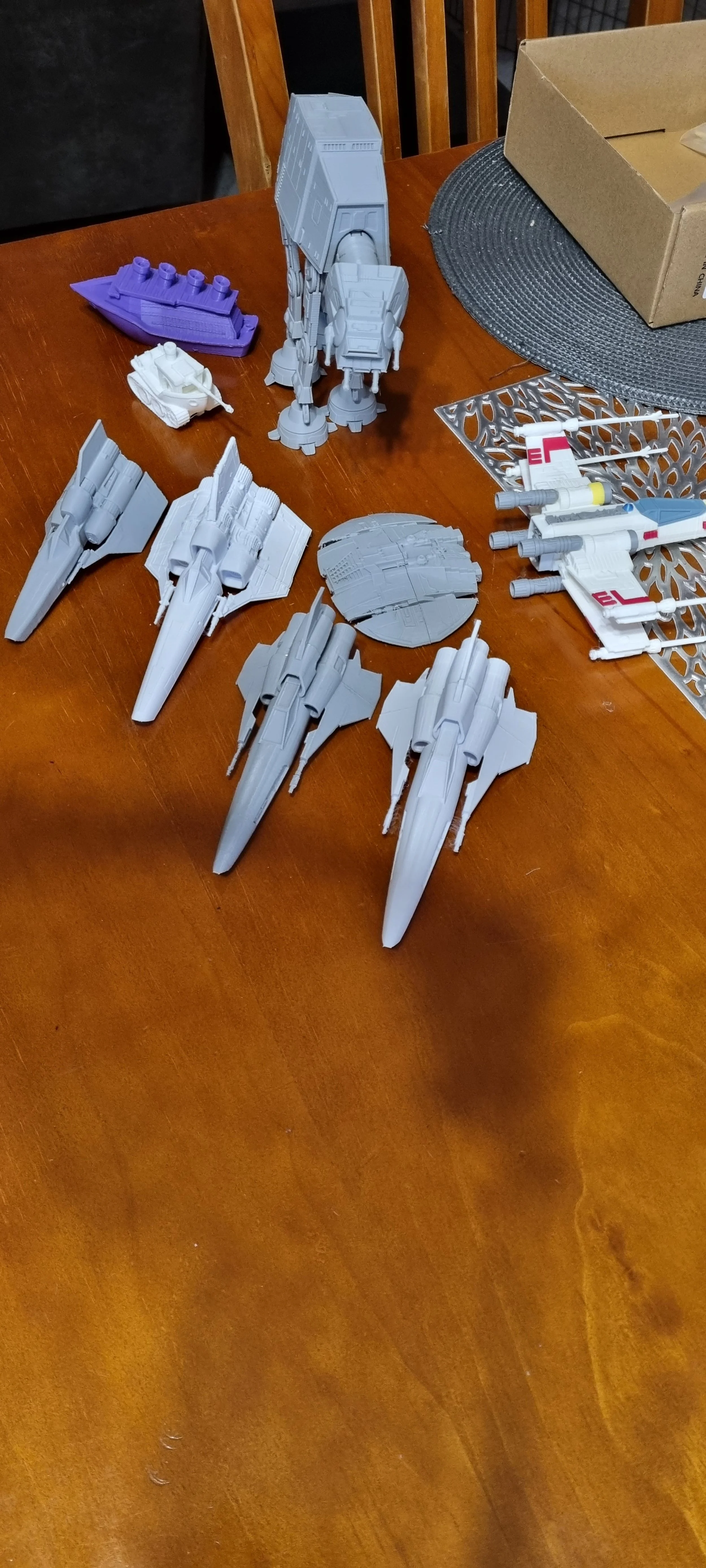 commission print battle star vipers and star wars check the shop for the new multi coloured prints when there added 