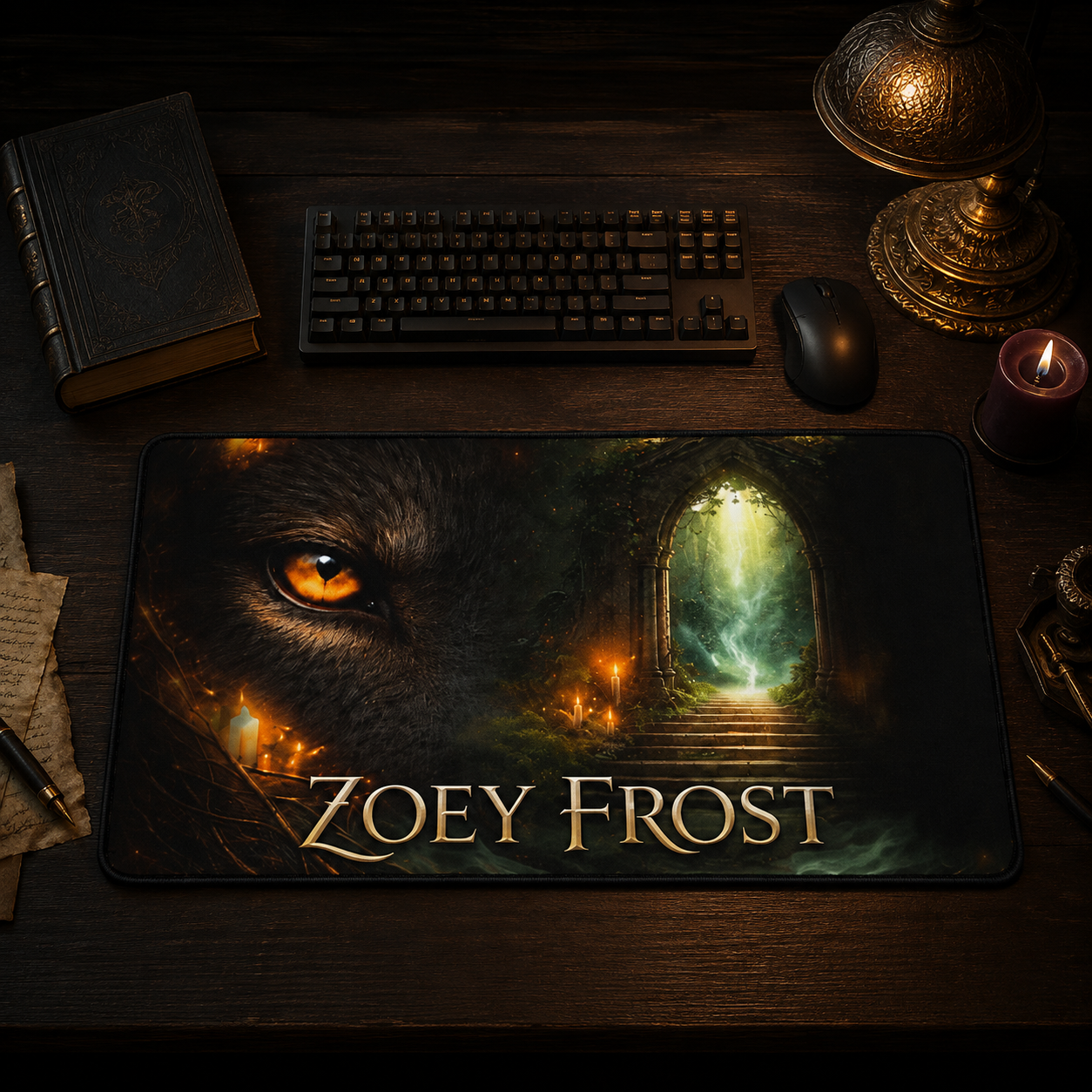 Zoey Frost Desk Mat — The Vale Collection
