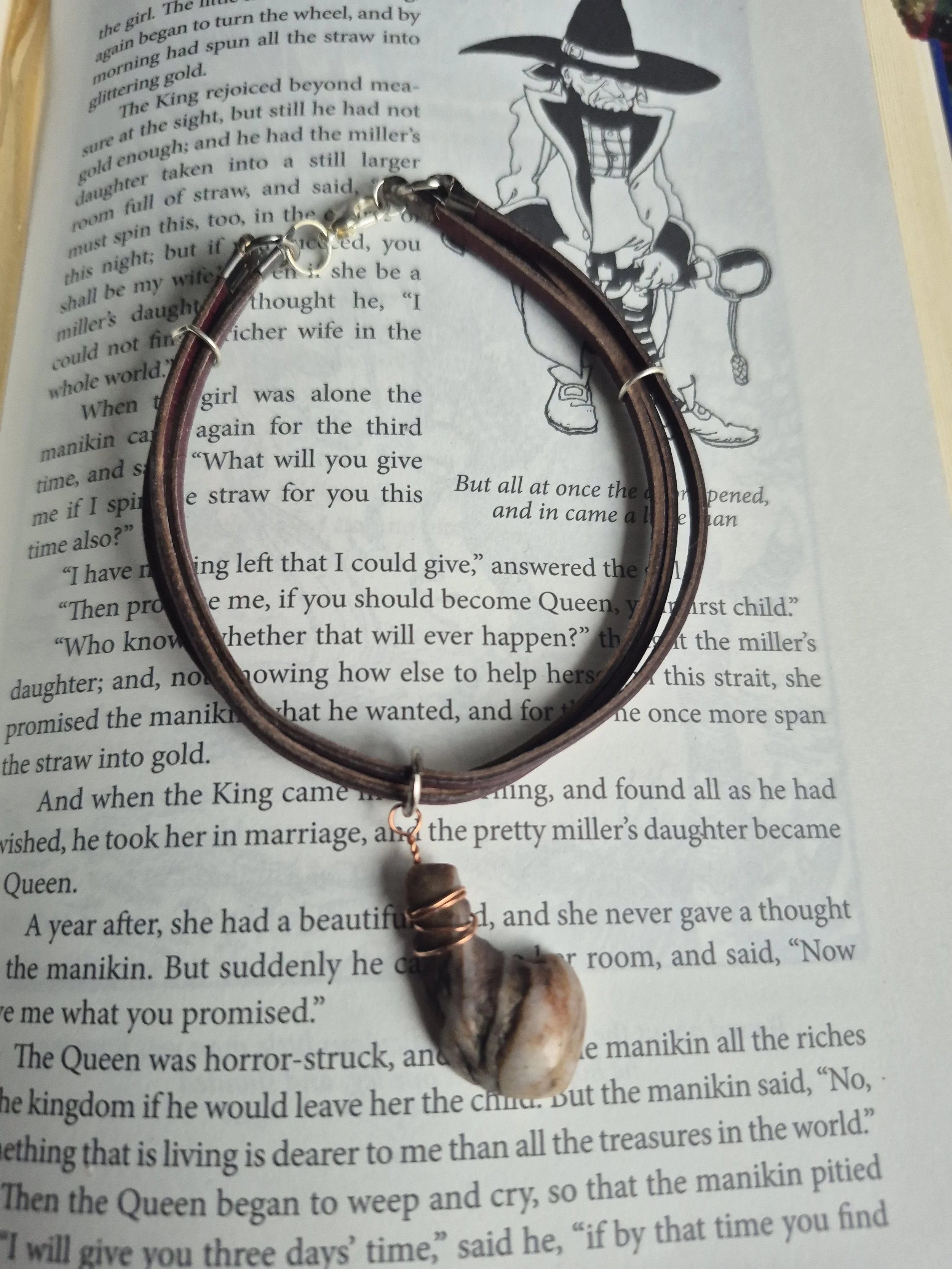 Chert Tooth bracelet.