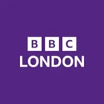 BBC London logo with purple background and white text