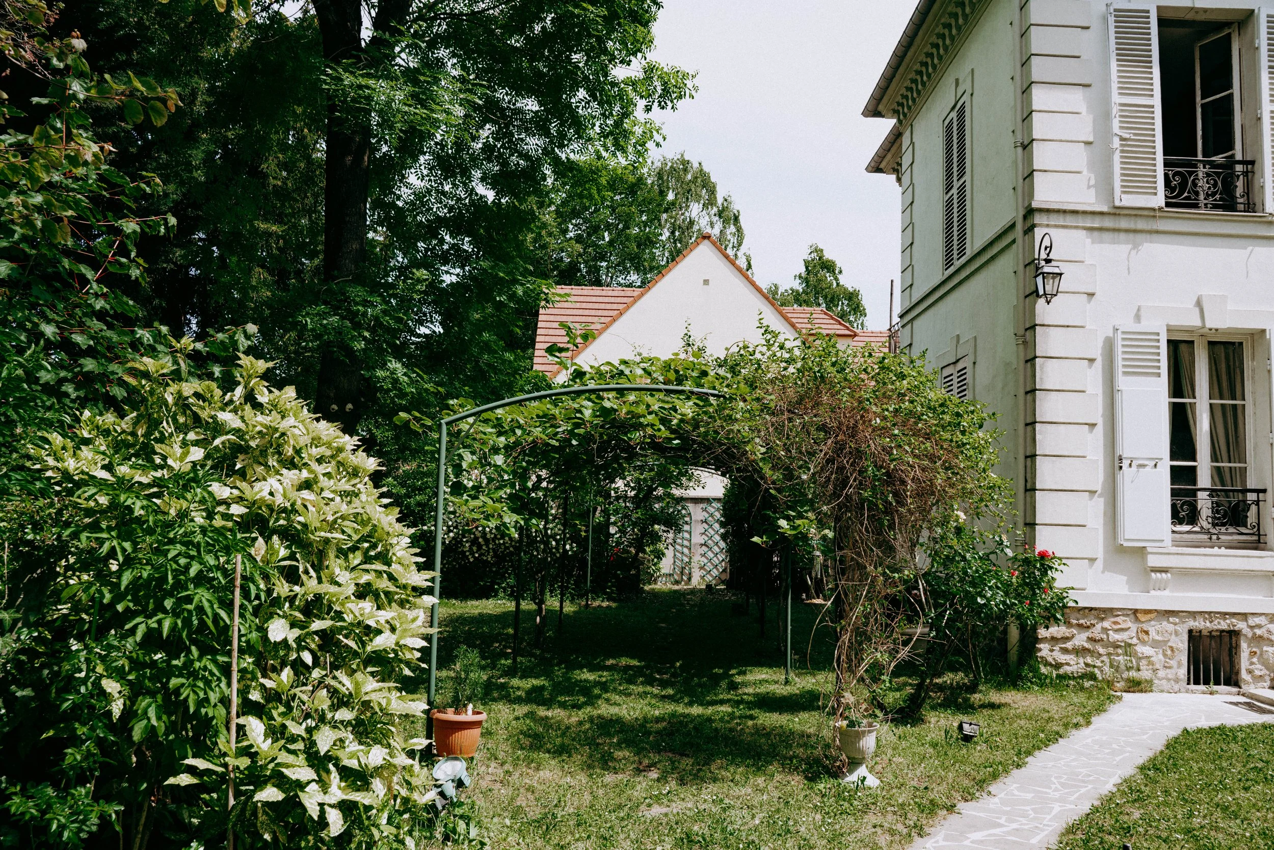 Jardin et cuisine d'été