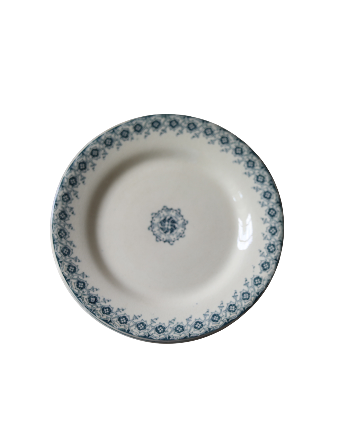 Belgian "Bruges" Pattern Transferware Plates, Circa 1900
