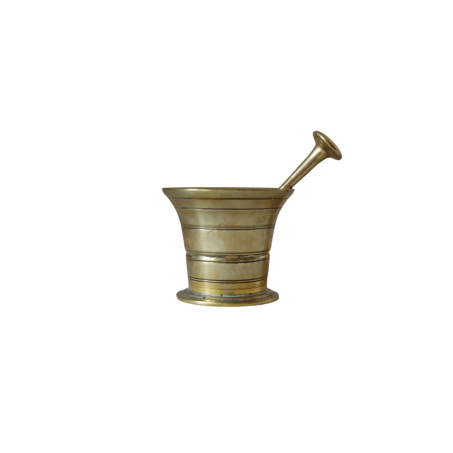 English Brass Mortar & Pestle
