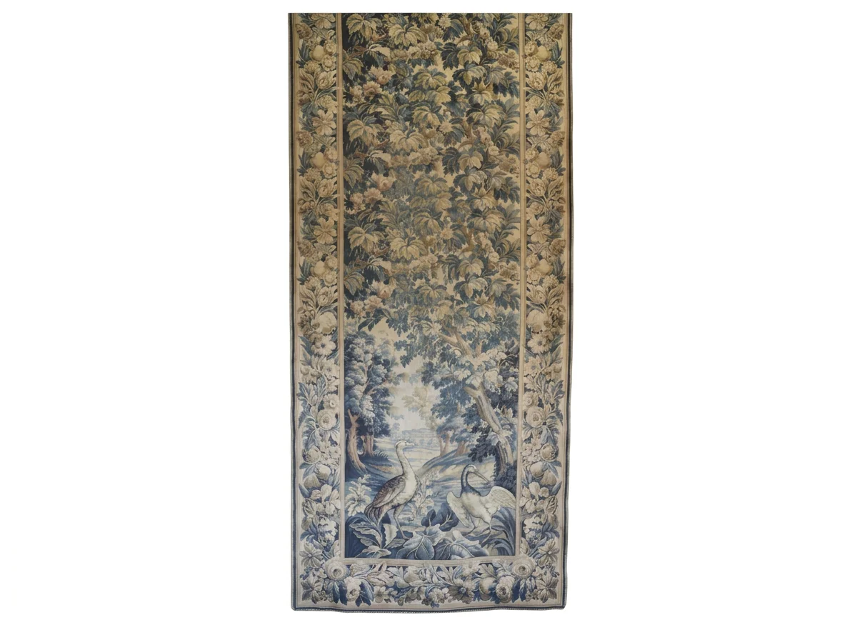 French Aubusson-Style Verdure Tapestry