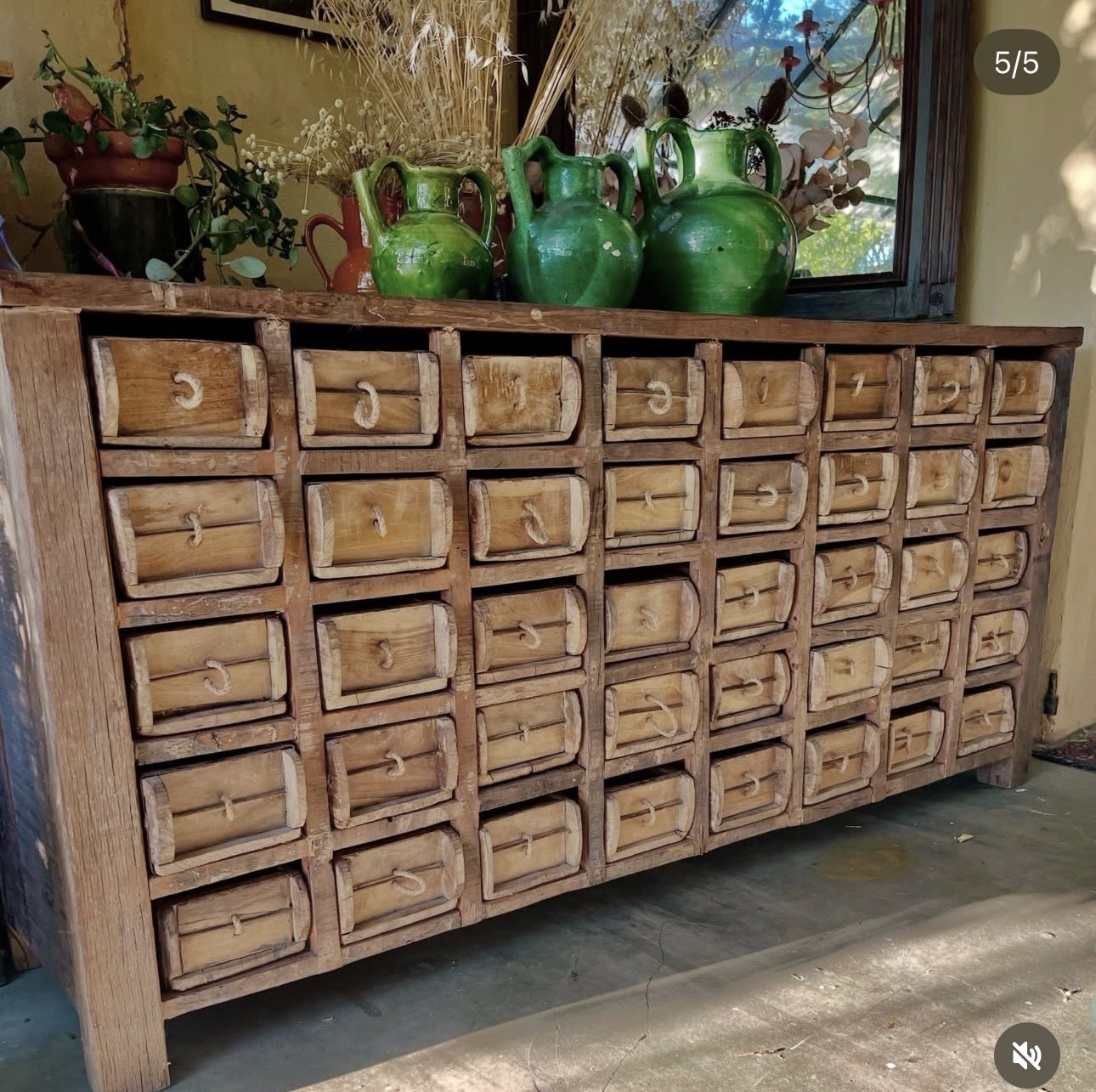 French Brick Mold Console, circa 1900