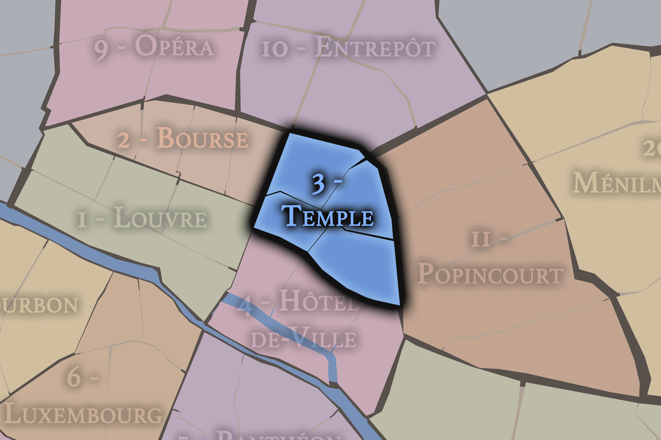   3e — Temple Arrondissement | Paris Neighborhood Map  