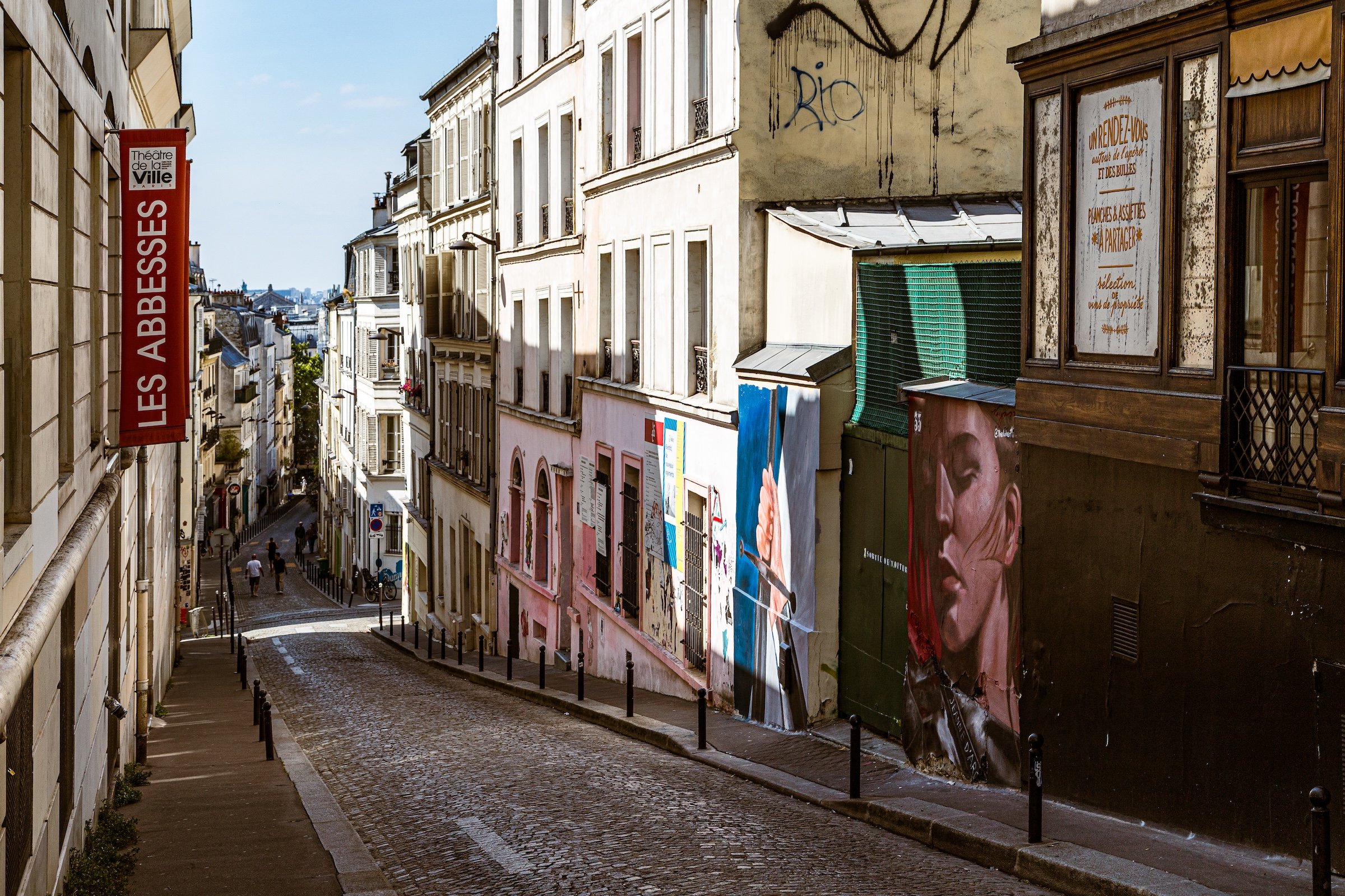 Rue Germain Pilon - Clignancourt - 18e - Paris