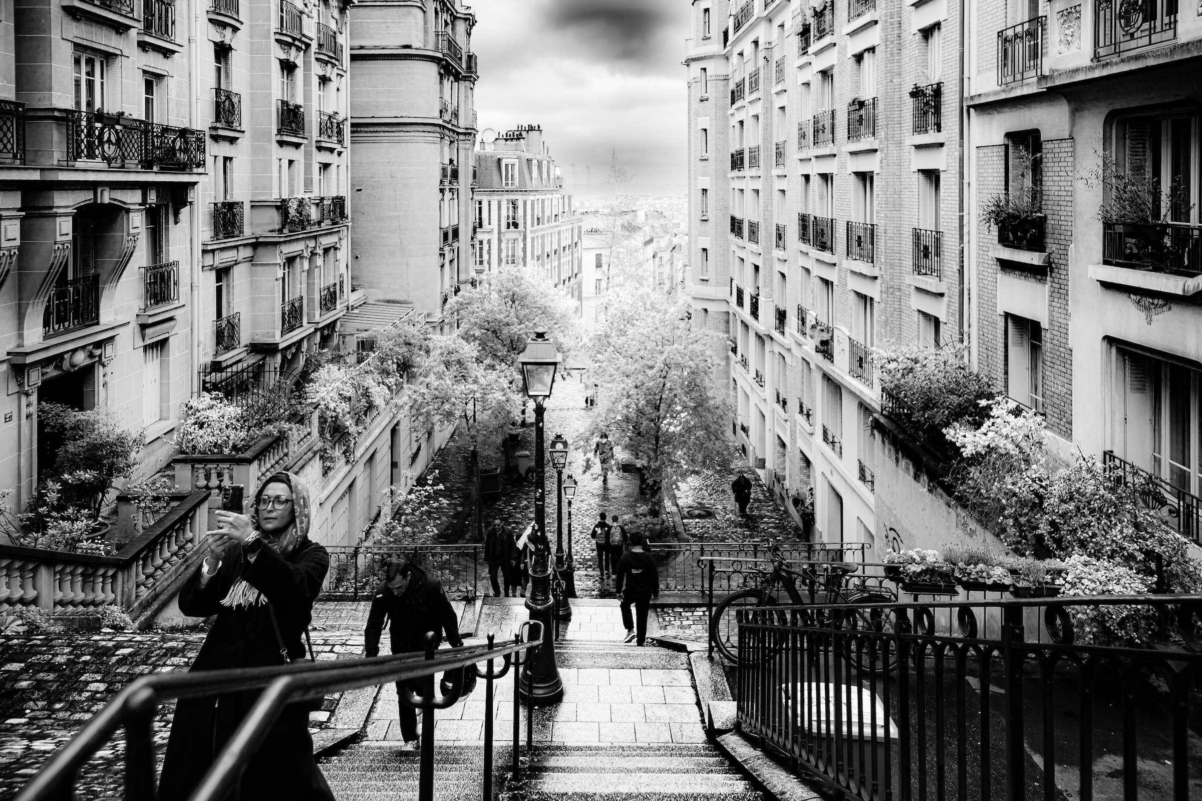 Escalier du Mont-Cenis - Clignancourt - 18e - Paris