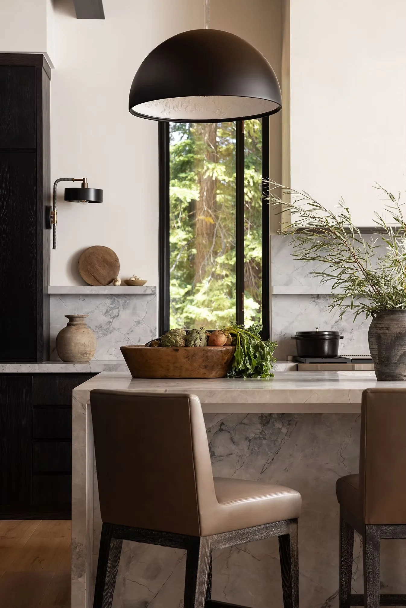 kitchen island close up