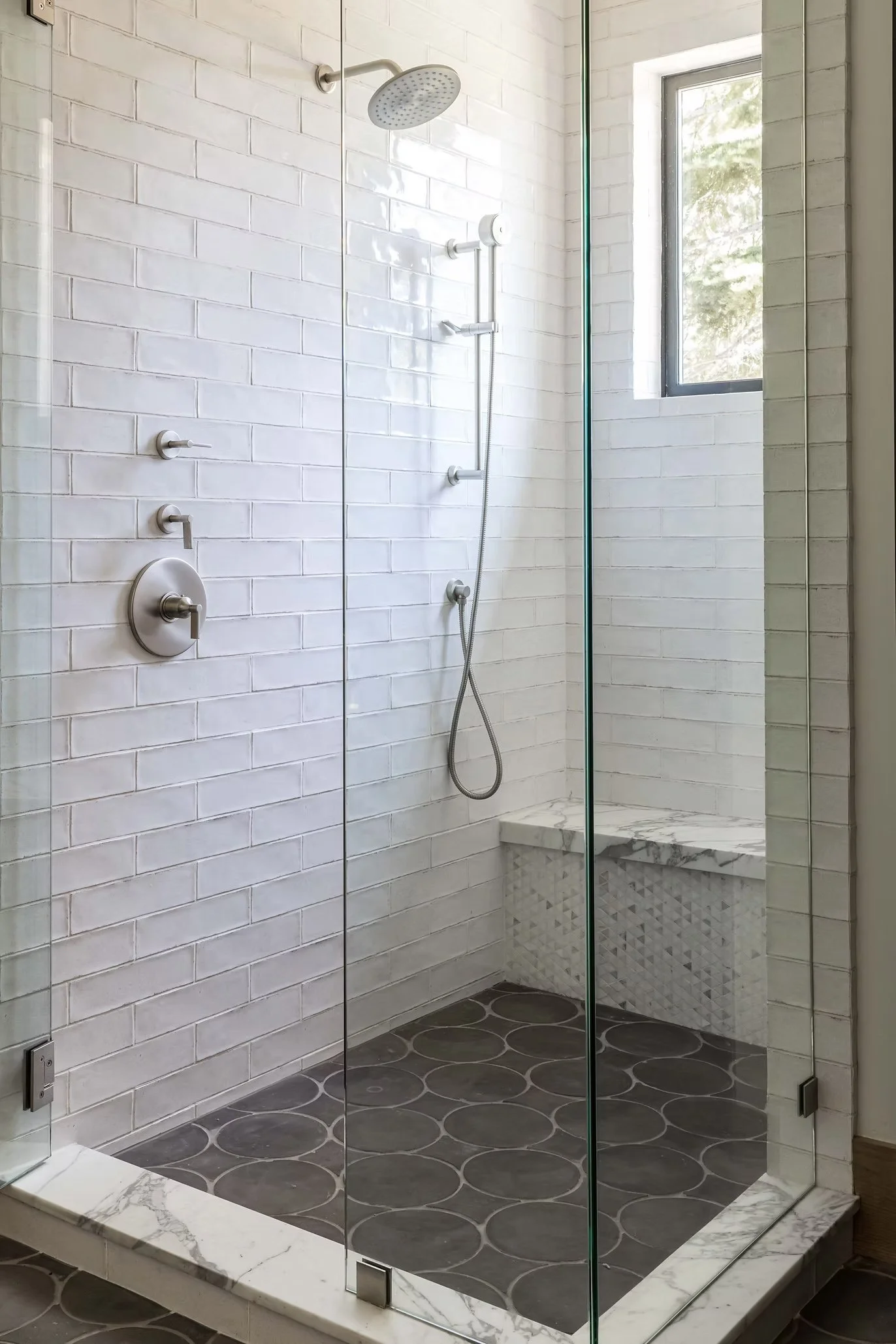 walk-in shower